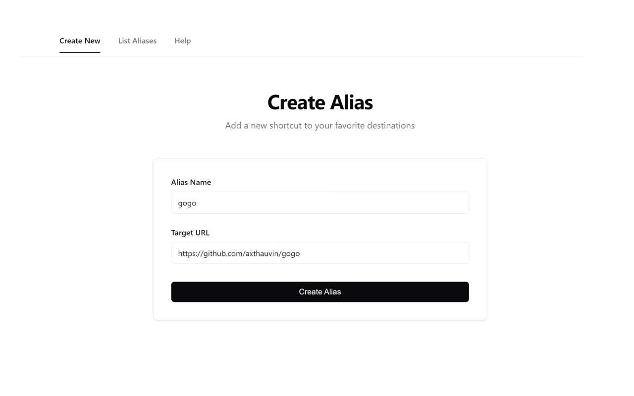 GoGo create